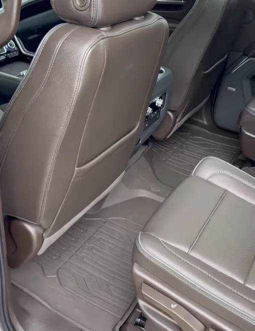 Inside of car after being detailed